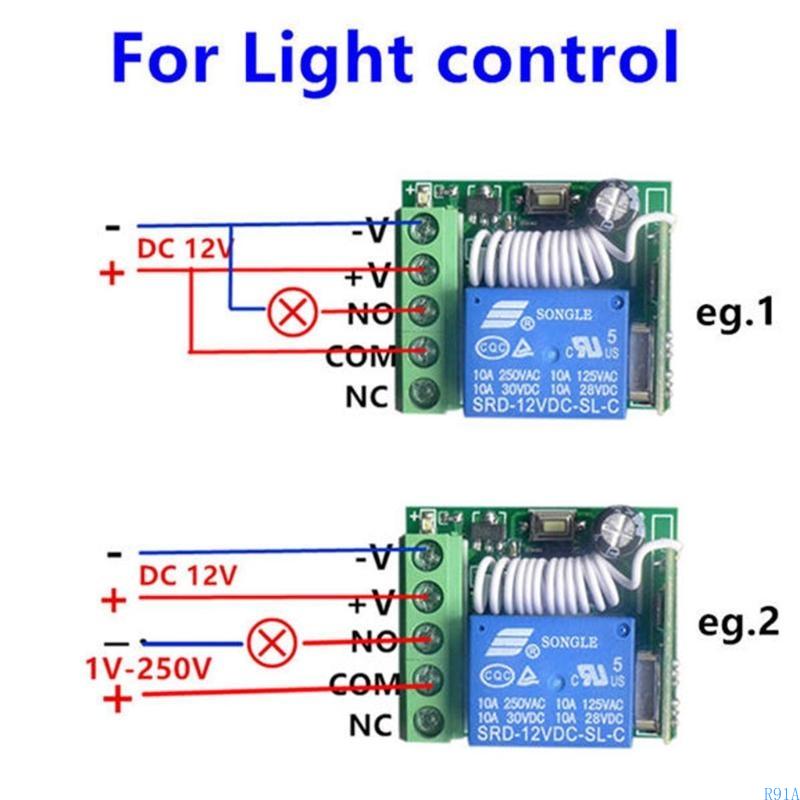 433Mhz Receiver Module - R91A Universal Wireless Remote Control Switch