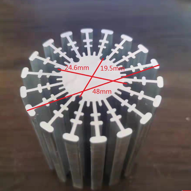 48mm Aluminum round Heat Sink  - Home Automation System Diy ulasan dan harga