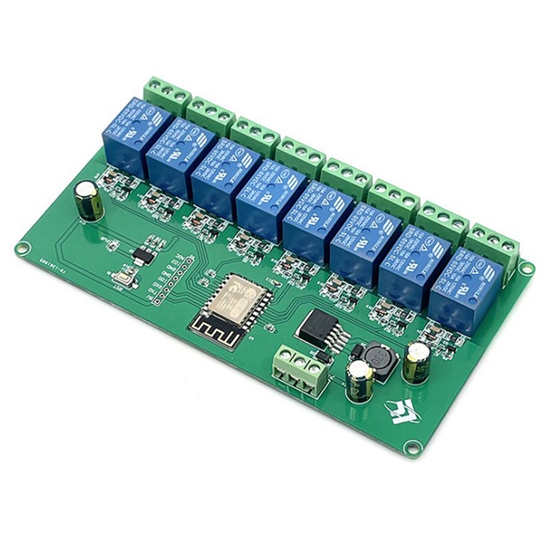 ESP8266 WIFI 8 Channel Relay M - Relay 8 Channel Board ulasan dan harga