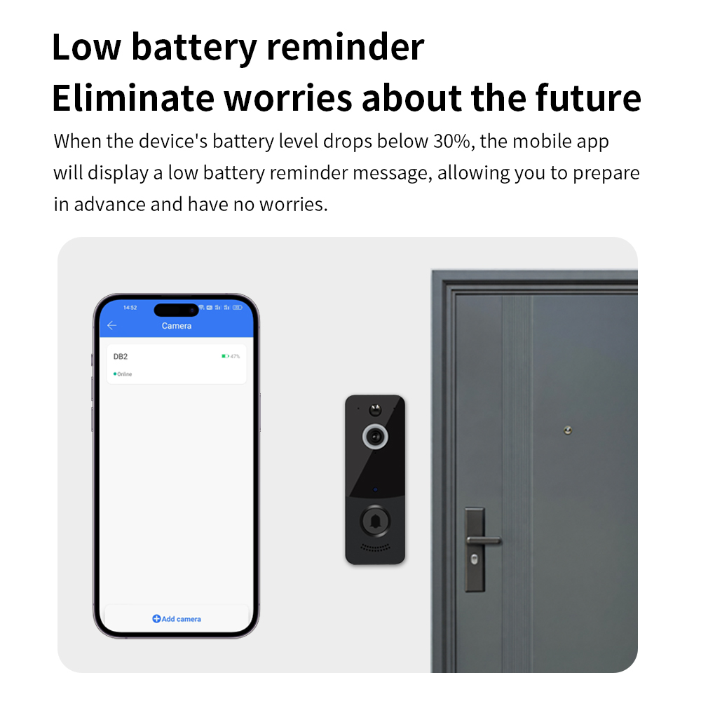 1080P WIFI Video Doorbell TTLO - Smart Doorbell Wired ulasan dan harga