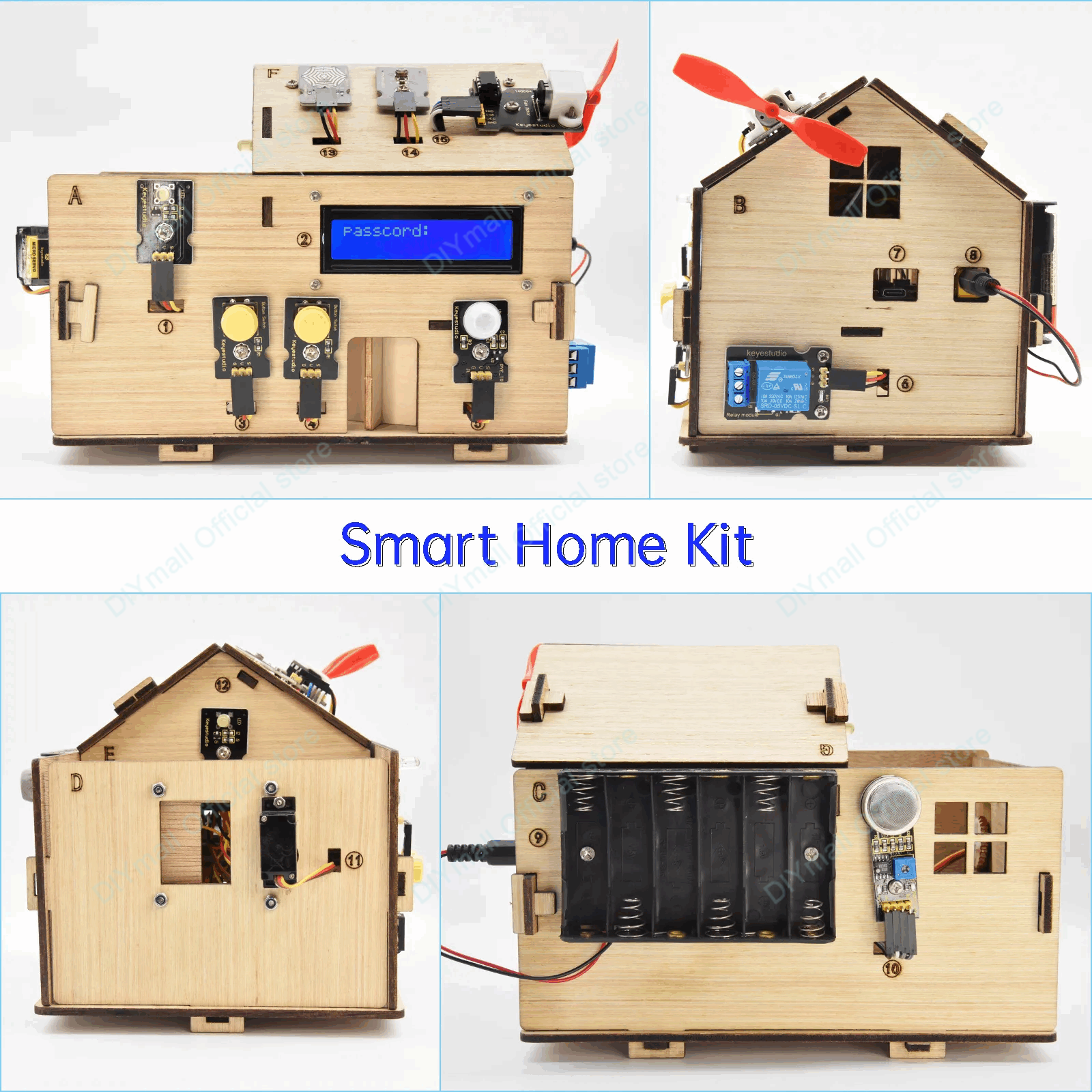 Keyestudio Smart IoT Home Kit  - Home Automation Diy ulasan dan harga