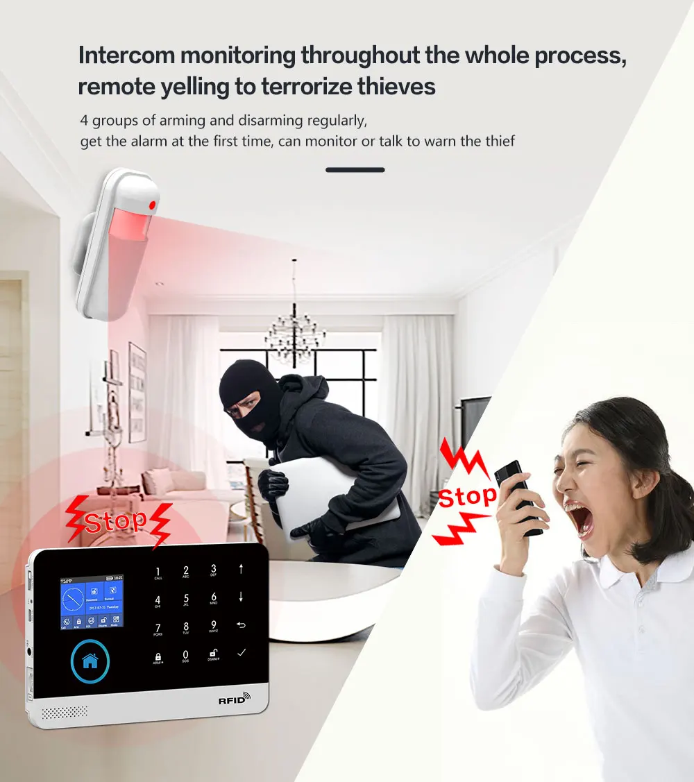 PGST - Home Alarm System Kits  - Home Automation Diy Kit ulasan dan harga