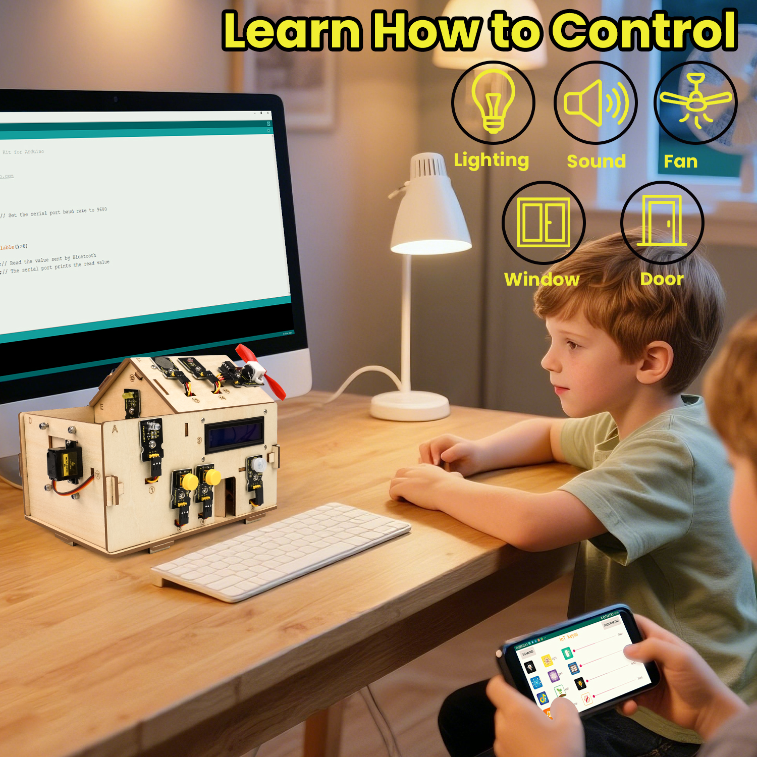 Keyestudio Smart Home IOT Kit  - Home Automation Diy Kit ulasan dan harga