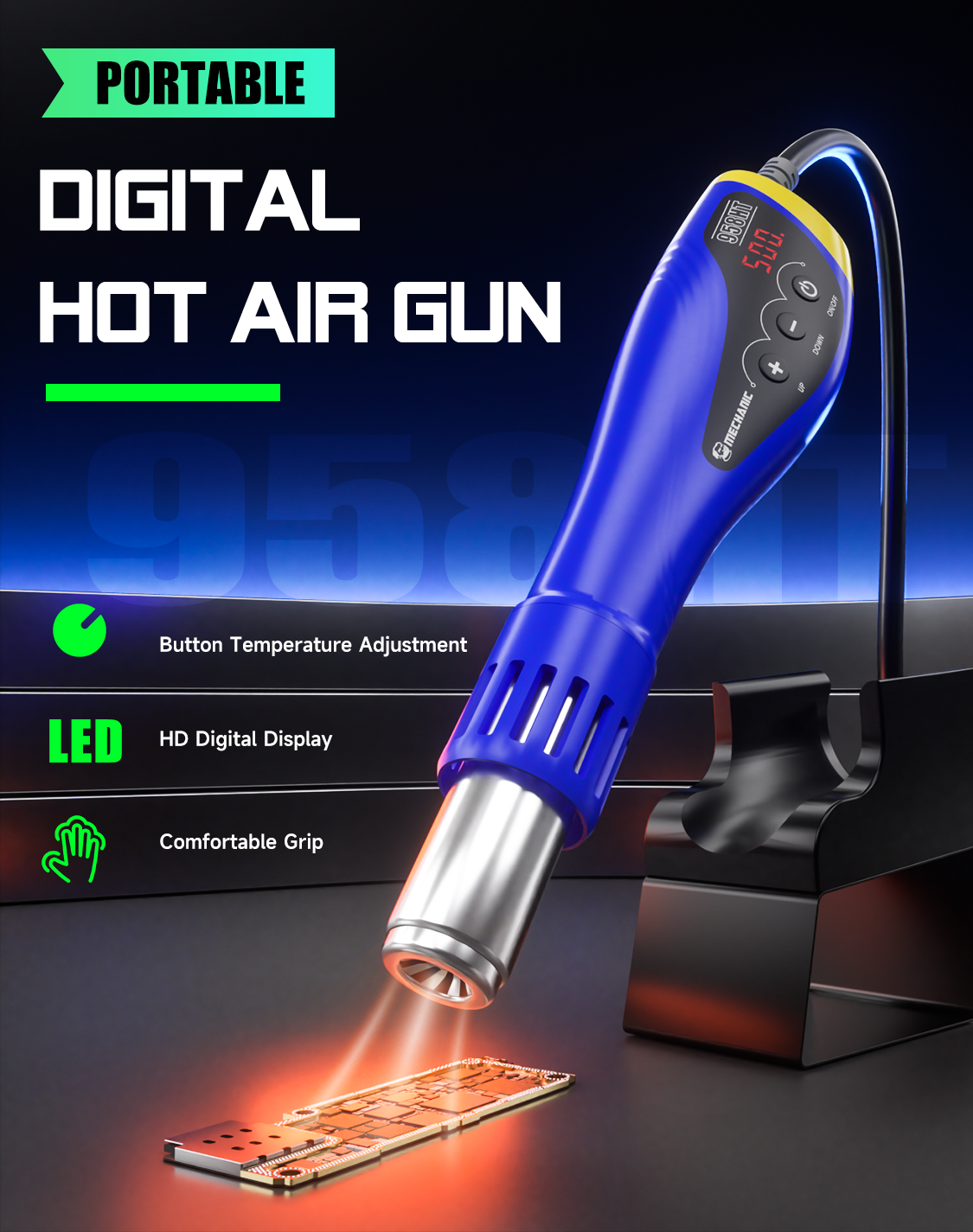MECHANIC OFFICIAL HT-958 Porta - Home Automation System Diy ulasan dan harga
