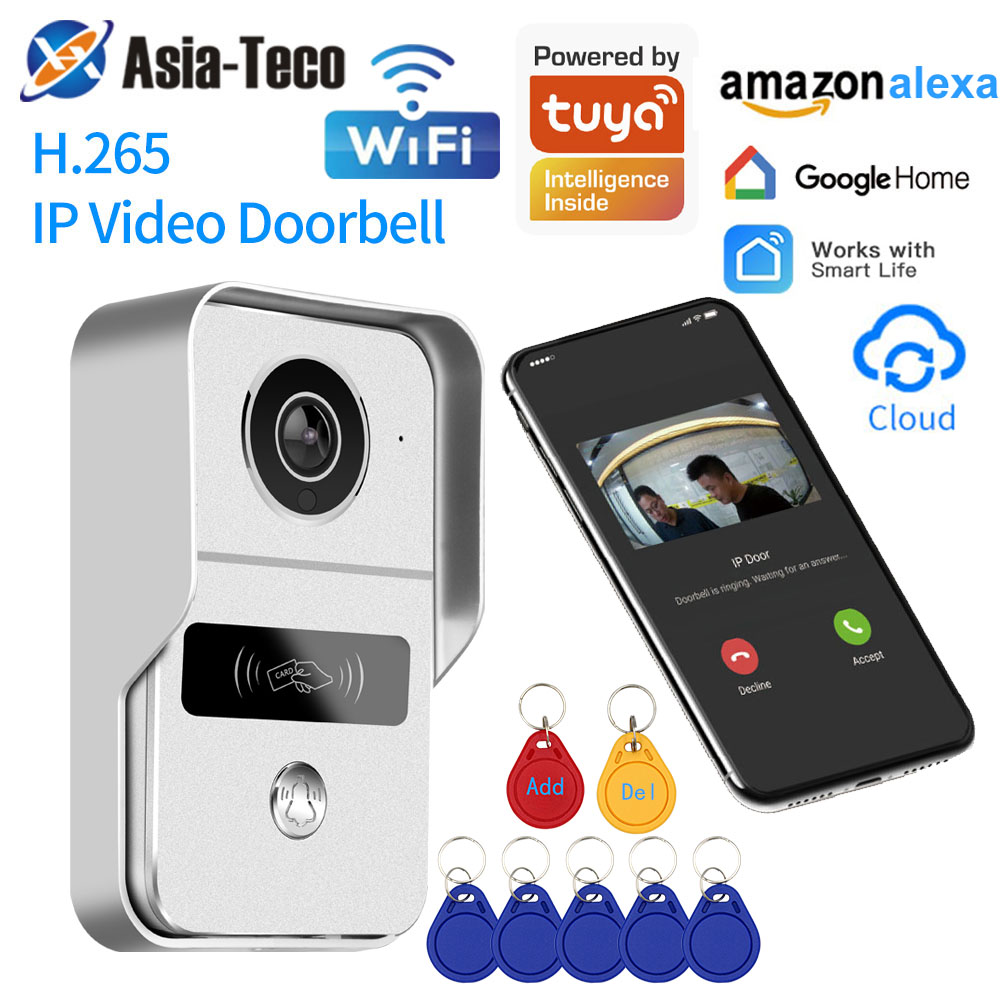 Tuya 1080P Wifi Wireless Video - Smart Doorbell Wired ulasan dan harga