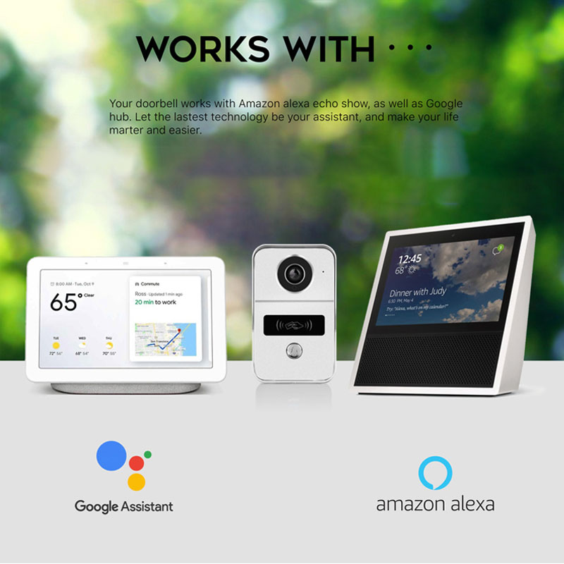 Tuya 1080P Wifi Wireless Video - Smart Doorbell Wired ulasan dan harga