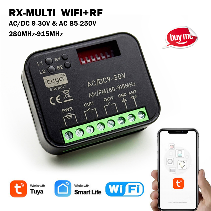 New RX-MULTI 300 a 868 MHz Tuy - 433Mhz Receiver Module ulasan dan harga