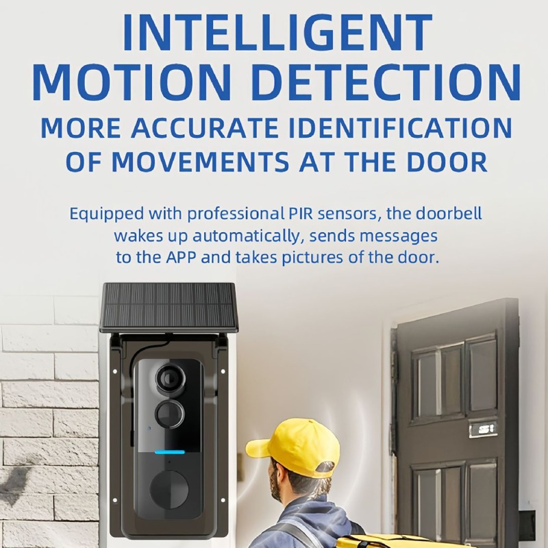 Tuya 1080P Doorbell Camera WIF - Smart Doorbell Wired ulasan dan harga