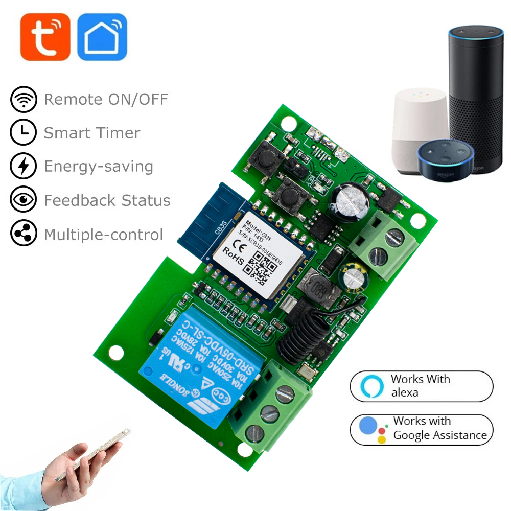1CH Tuya Smart Remote Control  - Home Automation Diy ulasan dan harga