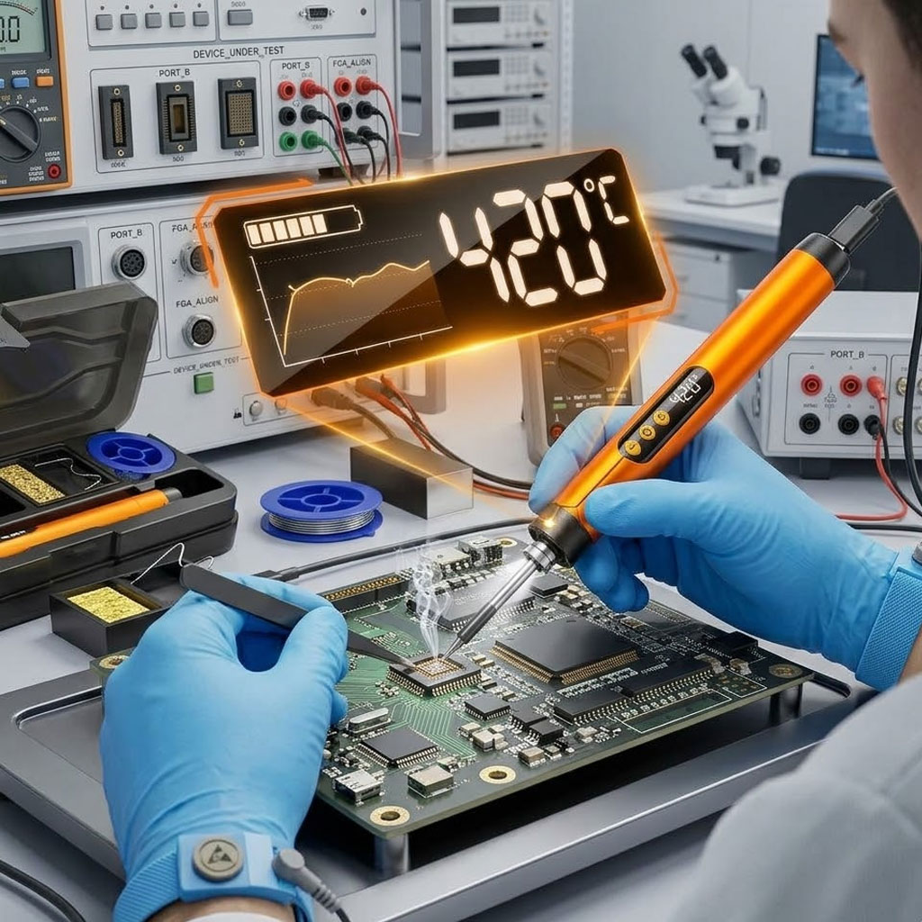 Portable Cordless Soldering Ir - Home Automation Diy Kit ulasan dan harga