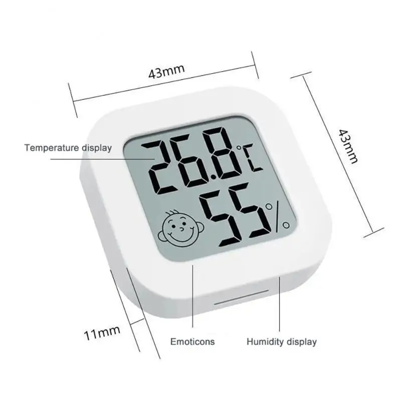 LCD Digital Thermometer Hygrom - Home Automation Industry ulasan dan harga
