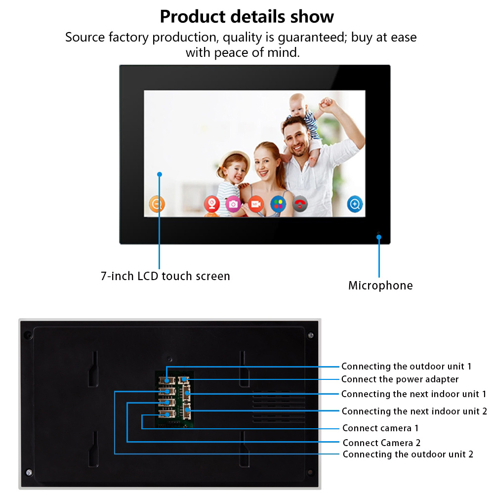 TUYA Wifi Video Doorbell 1080P - Smart Doorbell Wired ulasan dan harga