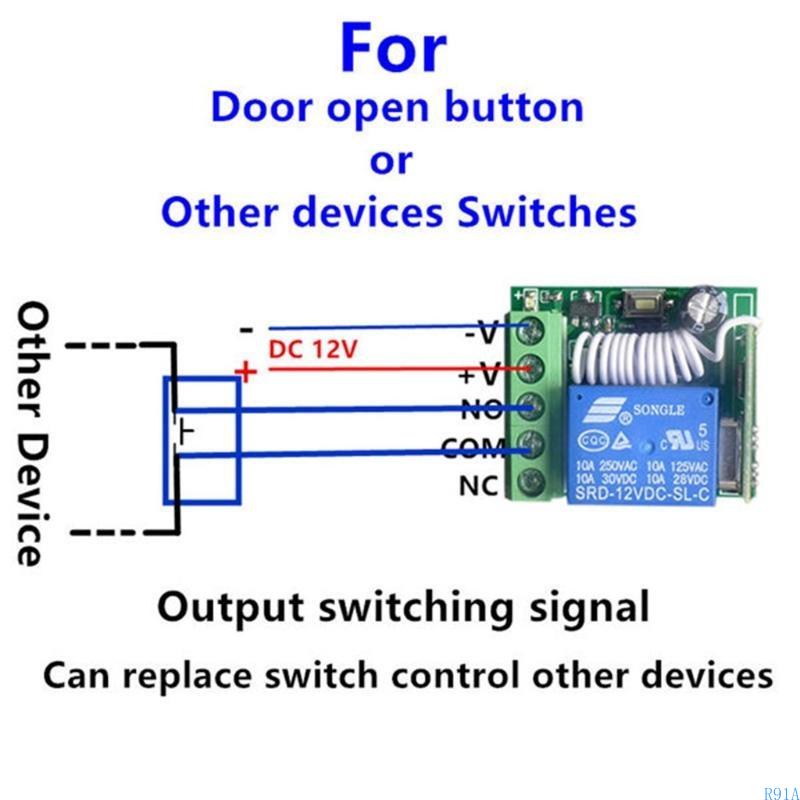 R91A Universal Wireless Remote - 433Mhz Receiver Module ulasan dan harga