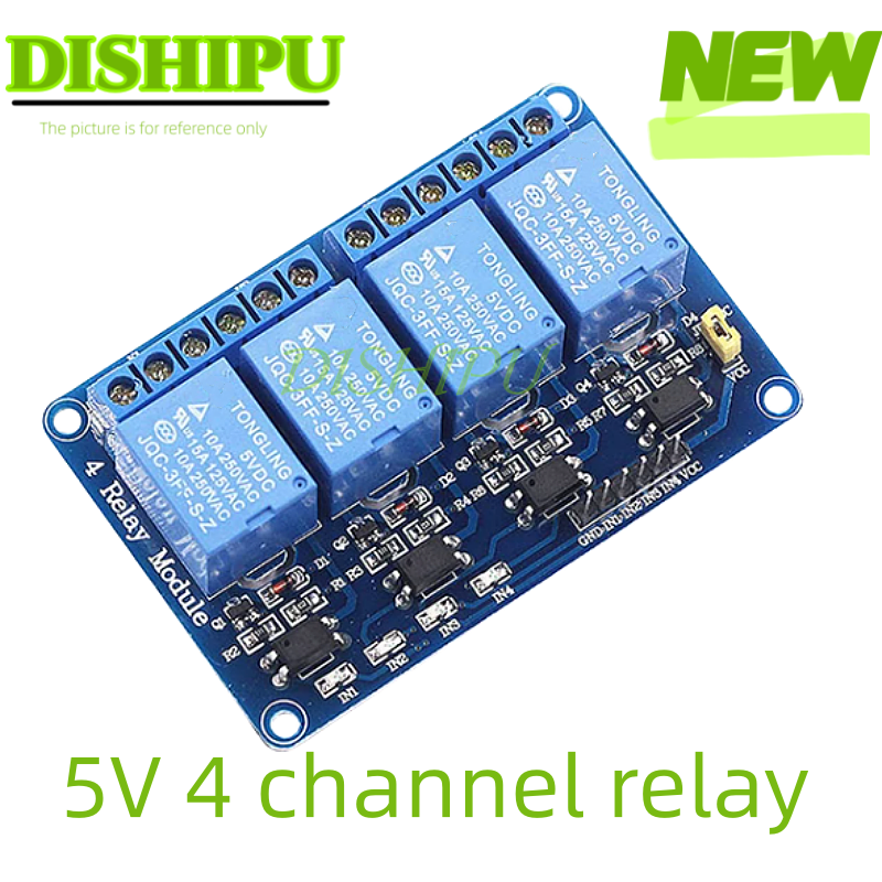 DC 5V 12V 24V 1 2 4 6 8 Channe - Relay 8 Channel Board ulasan dan harga