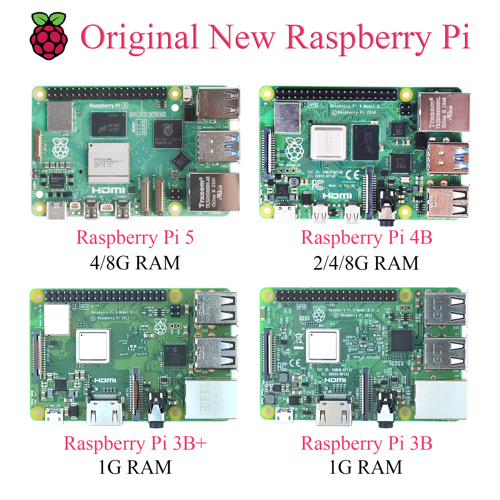 1PCS Original Raspberry Pi 5 4 - Diy Home Automation Raspberry Pi ulasan dan harga