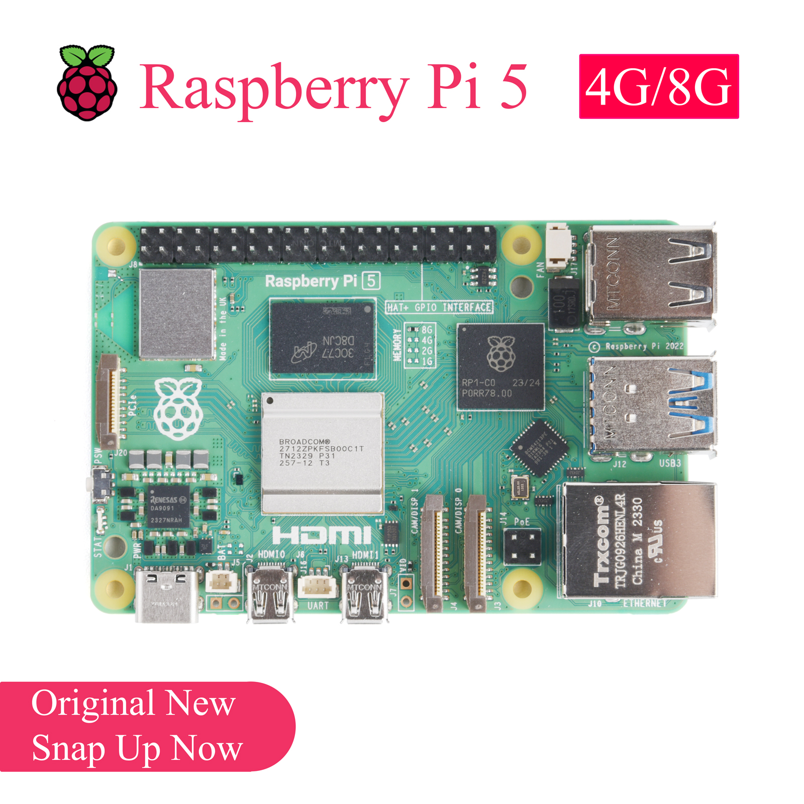 1PCS Original Raspberry Pi 5 4 - Diy Home Automation Raspberry Pi ulasan dan harga