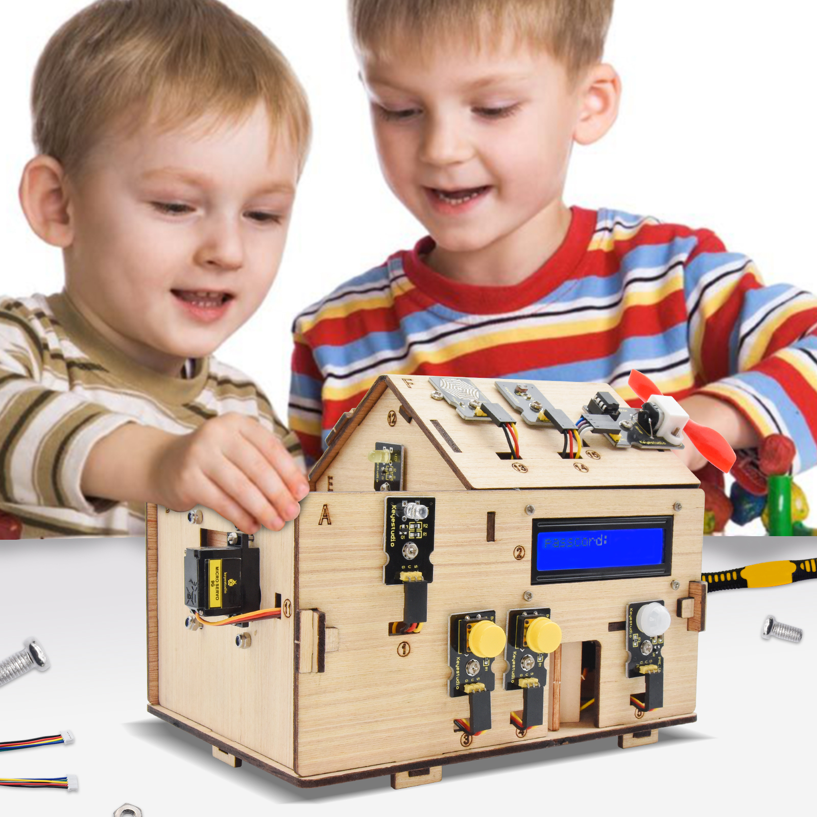 Keyestudio Smart Home Kit For  - Home Automation Diy Kit ulasan dan harga