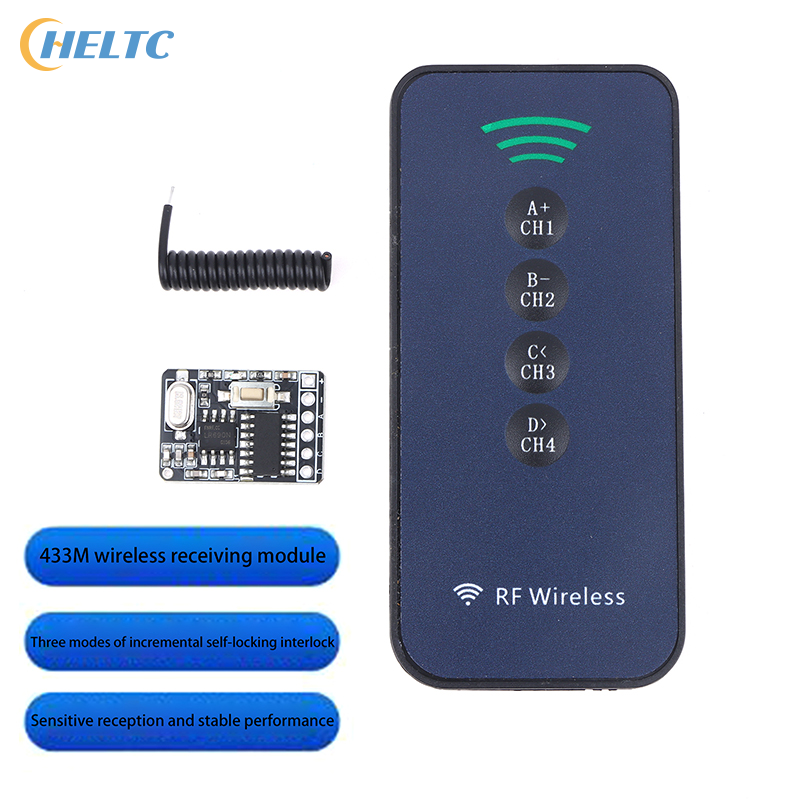 DC3-5V 433Mhz Wireless Remote  - 433Mhz Receiver Module ulasan dan harga
