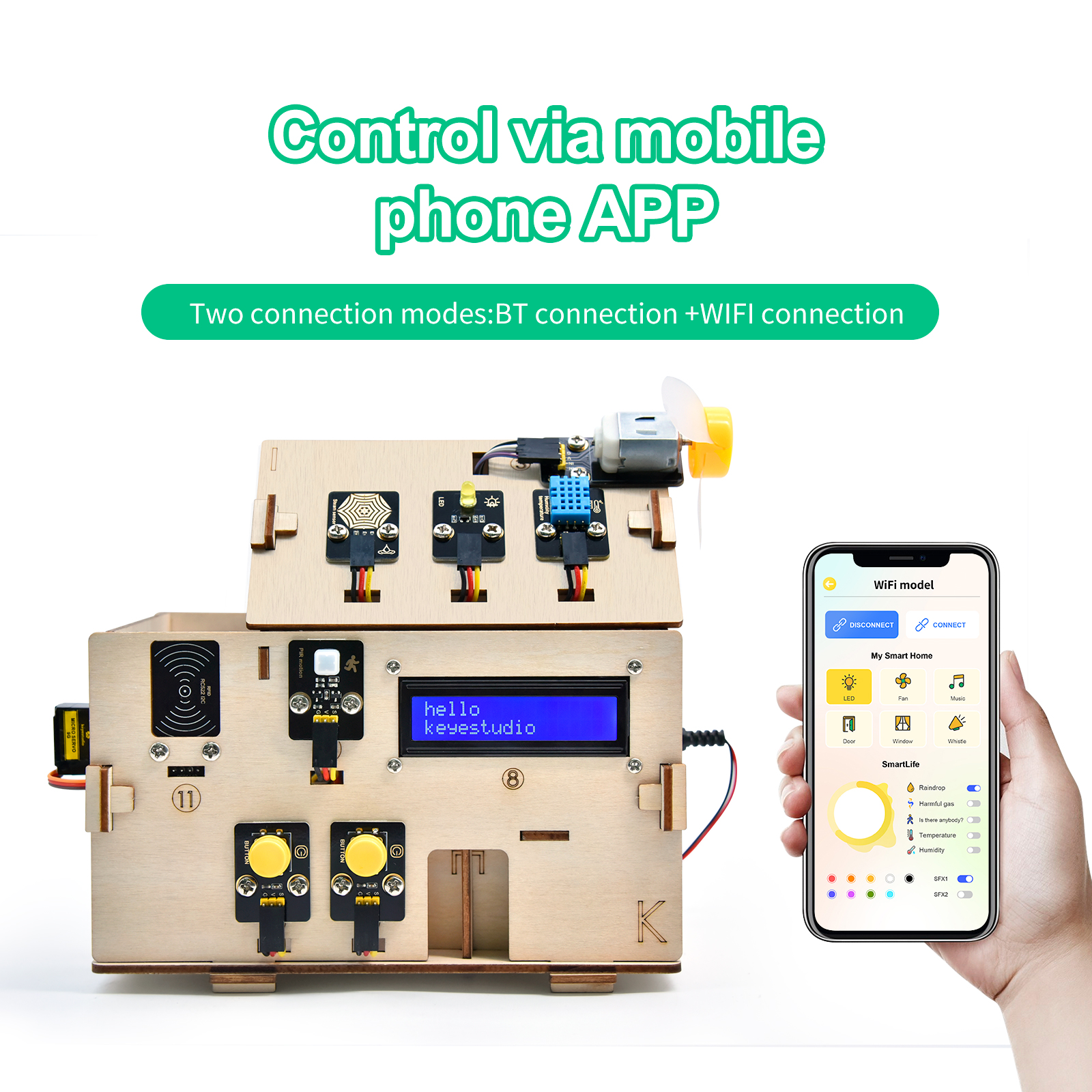  Keyestudio Complete IOT Smart - Home Automation Diy Kit ulasan dan harga